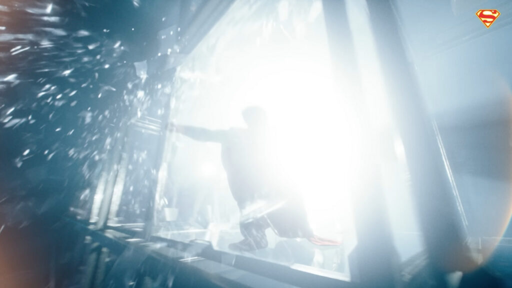 Glass Broken Scene in Superman Movie