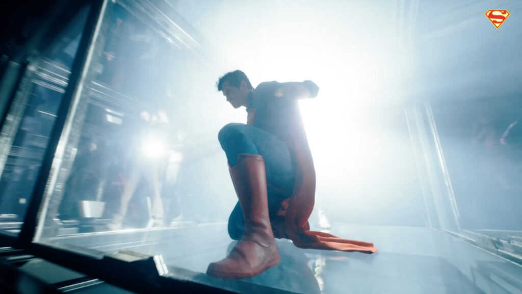 Superman Sitting Movie Scene