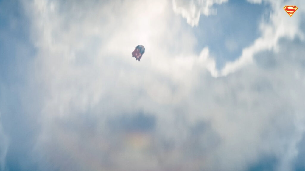 Superman Flying scene in Superman Movie